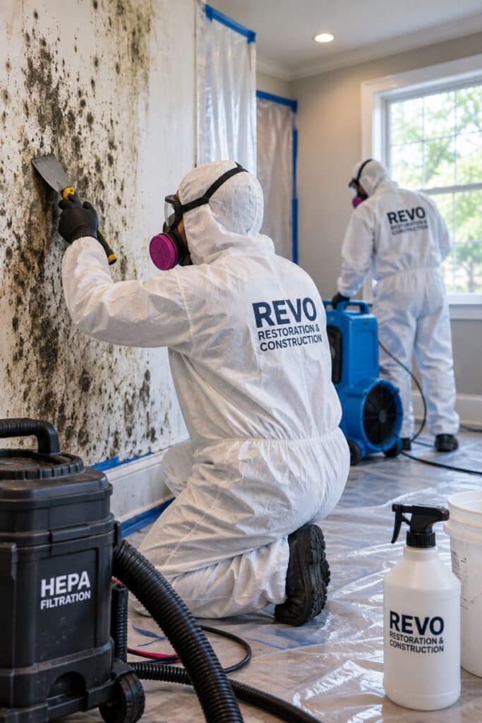 Mold remediation services