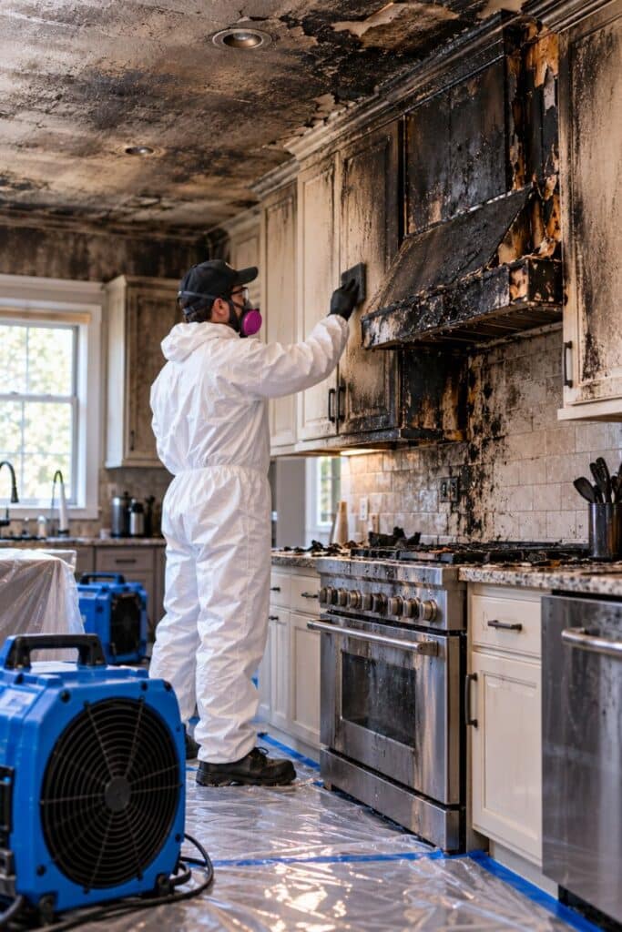 smoke damage restoration